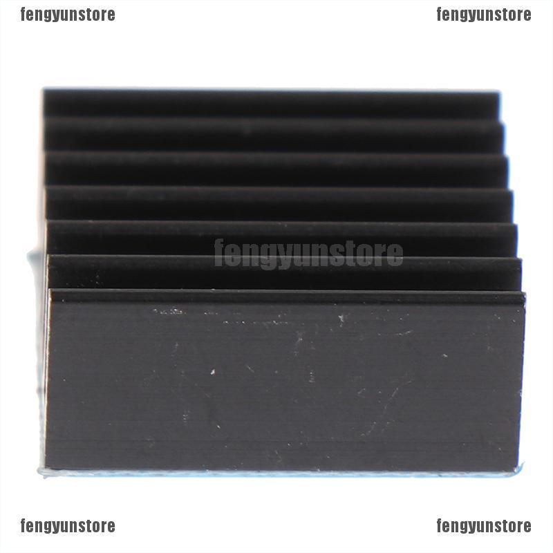 Set 10 Miếng Tản Nhiệt Bằng Nhôm Màu Đen 14x14 X 6mm | BigBuy360 - bigbuy360.vn