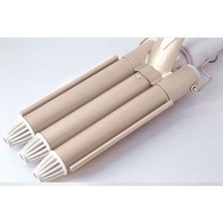 MÁY BẤM TÓC GỢN SÓNG 3 TRỤC CHÍNH HÃNG