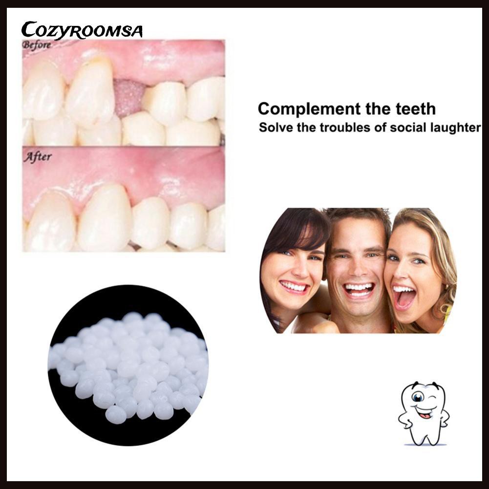 [Hàng mới về] Keo rắn dán răng giả 10g / 100g dùng để sửa chữa răng giả tiện dụng