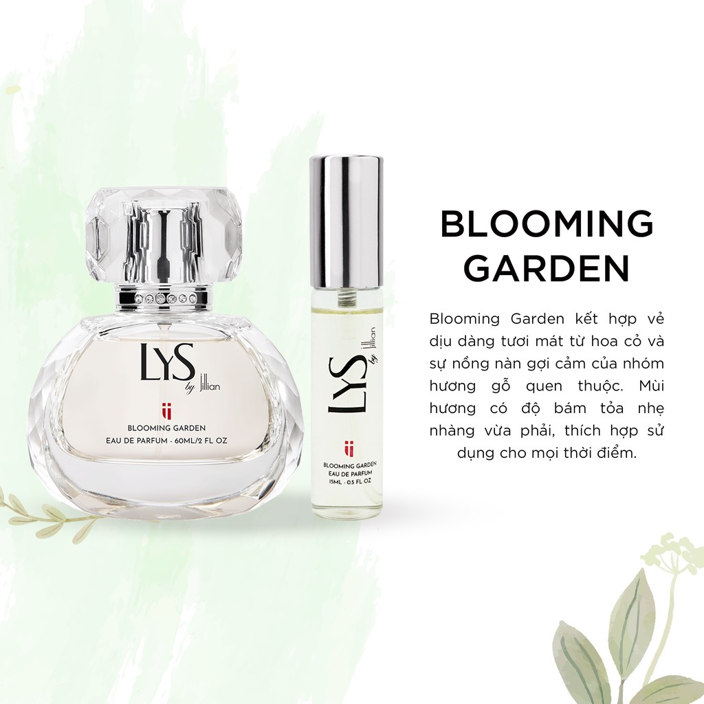 Nước hoa nữ LYS by Jillian: Blooming Garden (EDP) 60ml