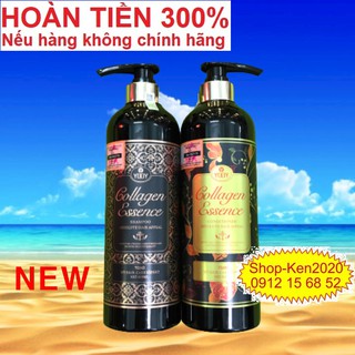 Cặp dầu gội xả Yody Collagen Essence (800ml x2) phục hồi và kích thích mọc tóc