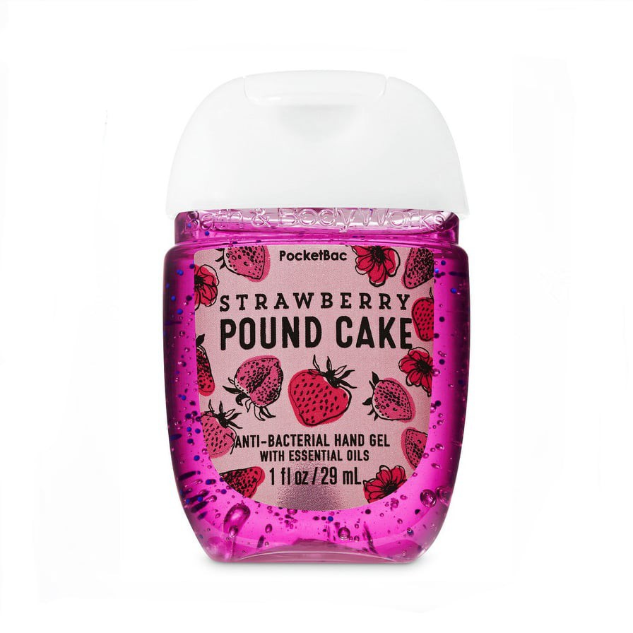 Gel rửa tay khô Bath & Body Works Strawberry Pound Cake