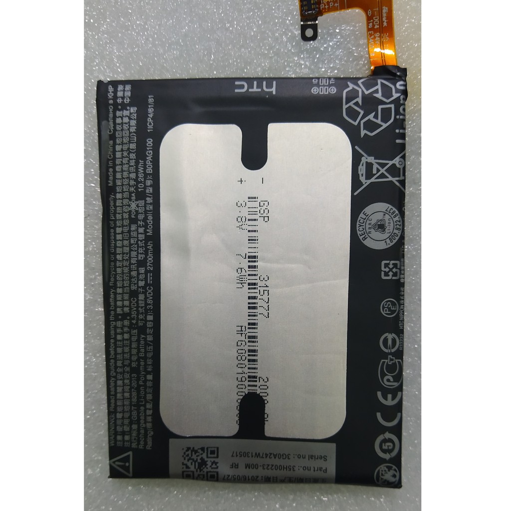PIN HTC BUTTERFLY 2 (BOPAG100)
