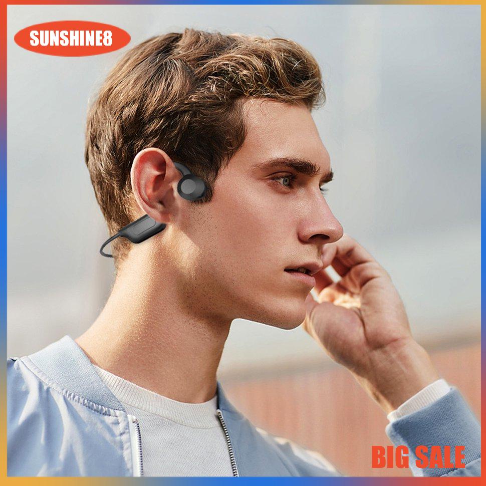【SUN】Vg02 Bone Conduction Wireless Headset 5.1 Concept Bone Conduction Movement