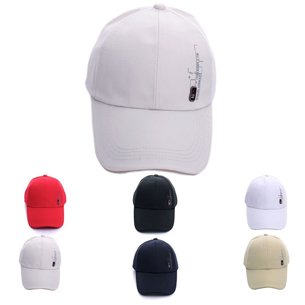 Mũ lưỡi trai cotton canvas cho nam chất lượng cao