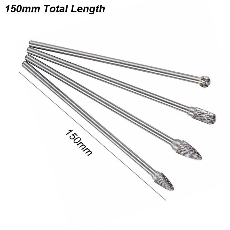 Set Mũi Mài 150mm 1 / 4 "Chuyên Dụng Cho Máy Mài Gỗ