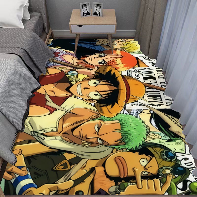 Thảm Trải Sàn Họa Tiết Hoạt Hình One Piece Độc Đáo Đẹp Mắt