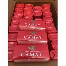 Xà bông cục Camay đen/ đỏ 125g