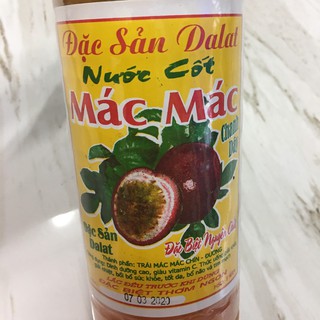 Nước cốt chanh dây Đặc sản đà lạt 500ml