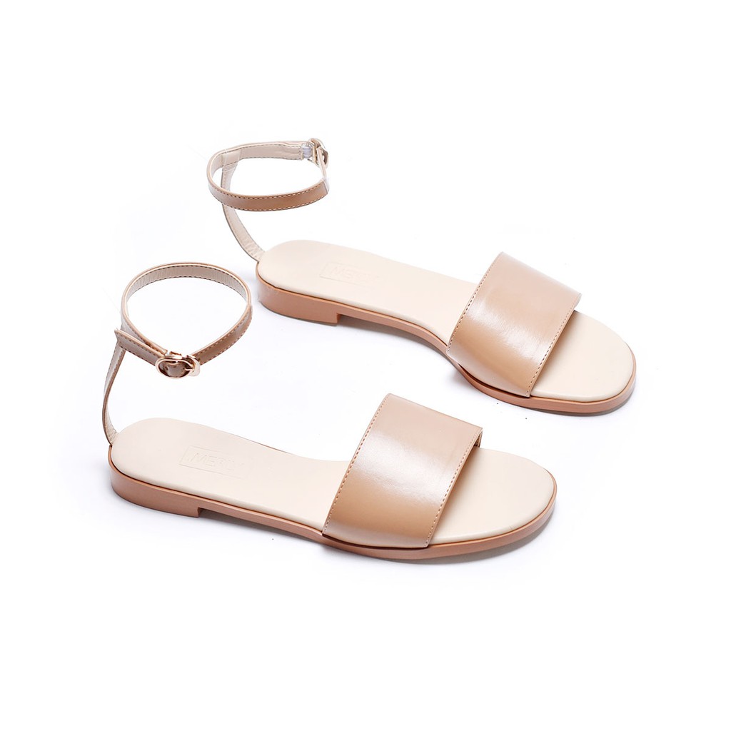 Giày sandal đế bằng Merly 1215