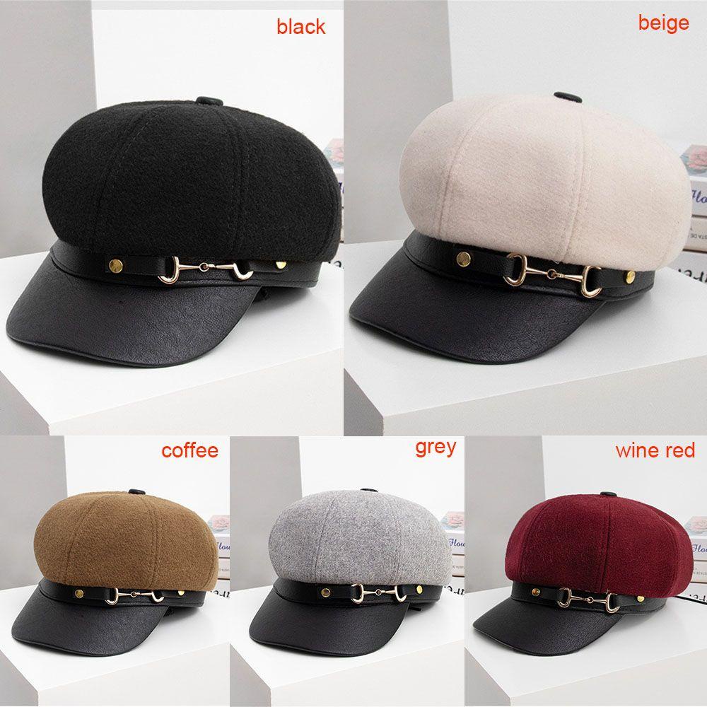 Nón Beret Len Thời Trang Vintage Cho Nữ
