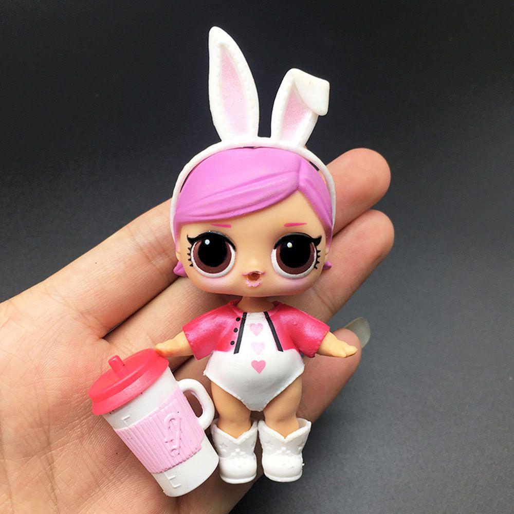 1 Bộ Mô Hình Búp Bê Mini Dùng Làm Quà Tặng Sinh Nhật Cho Bé Gái