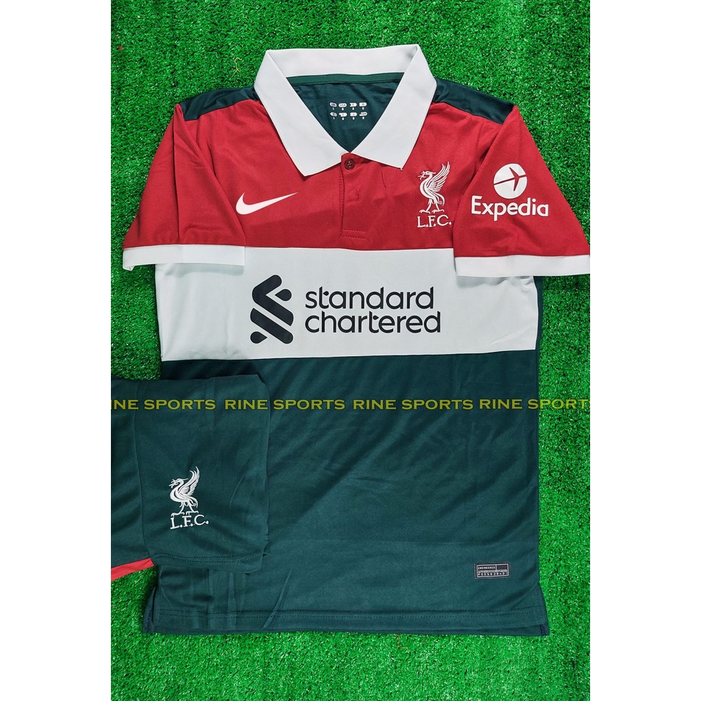 Bộ áo bóng đá Liver ( Liverpool ) có túi Super hàng thailand 2022-2023 Giống thi đấu