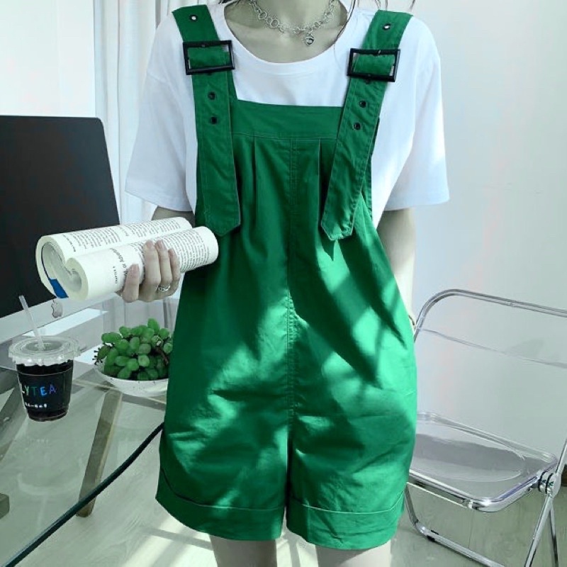 🎀 Bộ Yếm Jean cotton size Lớn Chất Lượng Cao sc3574