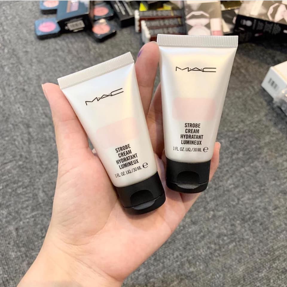 KEM LÓT CĂNG BÓNG DA MAC STROBE CREAM 30ML MÀU PINKLITE CHÍNH HÃNG - 5391