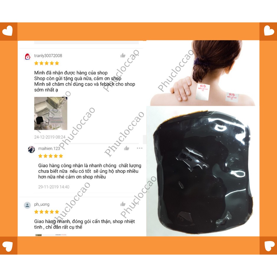 Cao dán bệnh xương khớp  Phúc Lộc