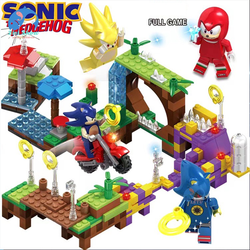 Bộ Đồ Chơi Xếp Hình Nhím Sonic Sáng Tạo