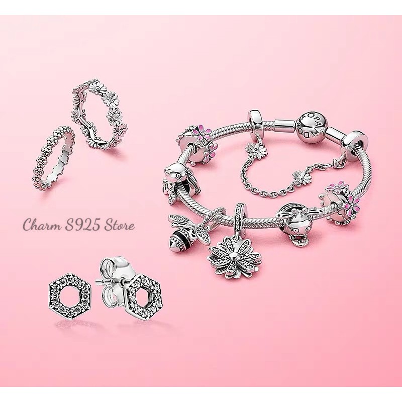 VÒNG TAY PAN ALE MỀM KHOÁ TRÒN BẠC S925 THUẦN KHIẾT HÀNG CAO CẤP