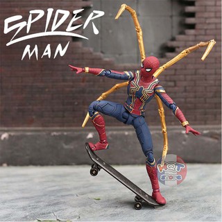 Mô hình iRon Spider Man SHF Avengers 4 Endgame - Người Nhện Marvel
