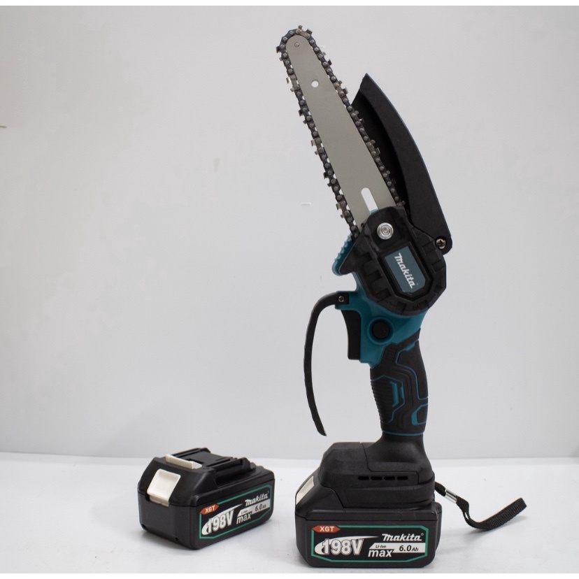 Máy cưa xích dùng pin cầm tay Hitachi 199V- Máy cưa xích Hitachi- Cưa xích chạy pin- Pin 10 cell - Lõi đồ