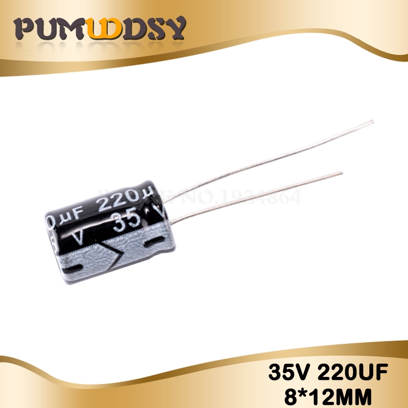 Set 20 Tụ Điện 35V220UF 8*12mm 220UF 35V 8*12 Chất Lượng