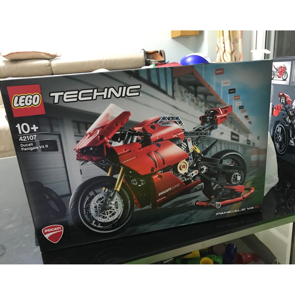 [CÓ SẴN] [HỘP XẤU] - LEGO 42107 - Technic - Ducati Panigale V4 R - Siêu Mô Tô Ducati [CHÍNH HÃNG]