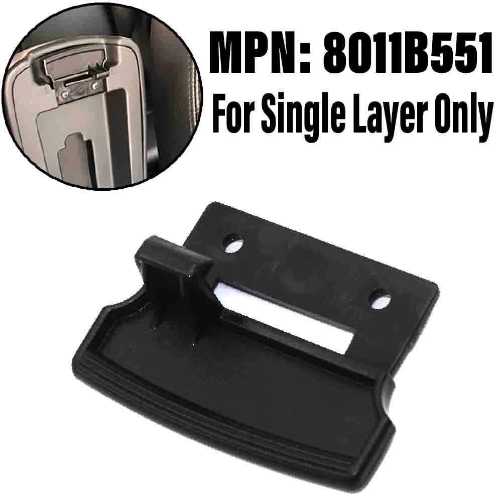 Mitsubishi RVR ASX Đen Trung Tâm Tay Hộp Khóa Ngăn Kênh Nắp Chốt Trên * -- &