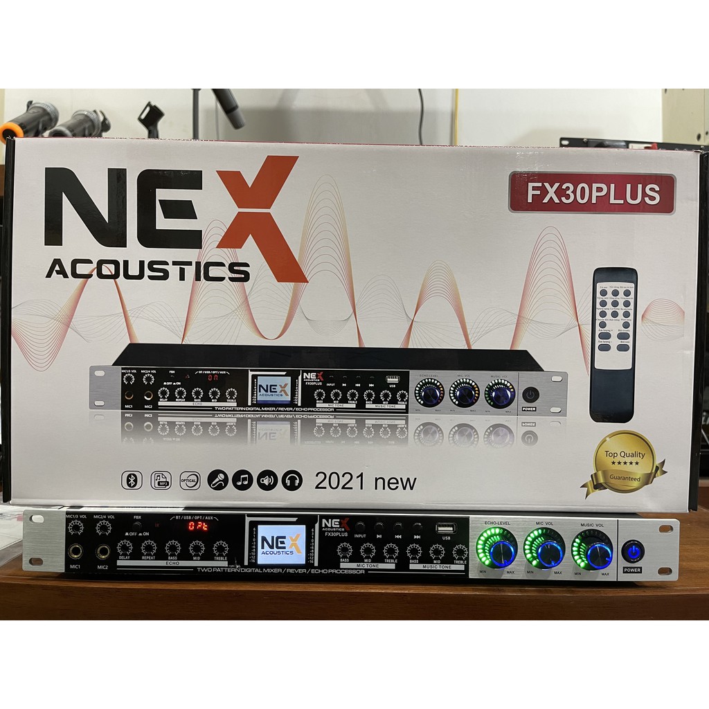 [Mã 159ELSALE hoàn 7% đơn 300K] Vang cơ NEX FX30 plus có điều khiển + nút reverb (2021)