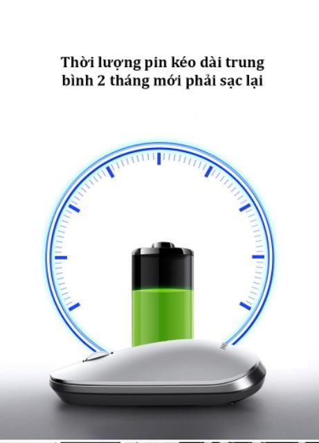 🚛Freeship-CHUỘT KHÔNG DÂY PIN SẠC YÊN LẶNG PHILIPS M305