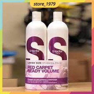 Gội xả Tigi S-factor Red Carpet Ready Volume 750ml_sale cực mạnh