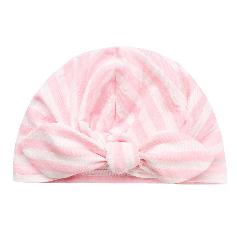 [FREESHIP- RẺ NHẤT SHOPEE] TURBAN HỌA TIẾT CHO BÉ GÁI 0-18 THÁNG- Giao màu ngẫu nhiên