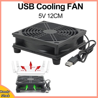 Quạt tản nhiệt làm mát USB 5V 12cm dành cho TV Settop bộ định tuyến