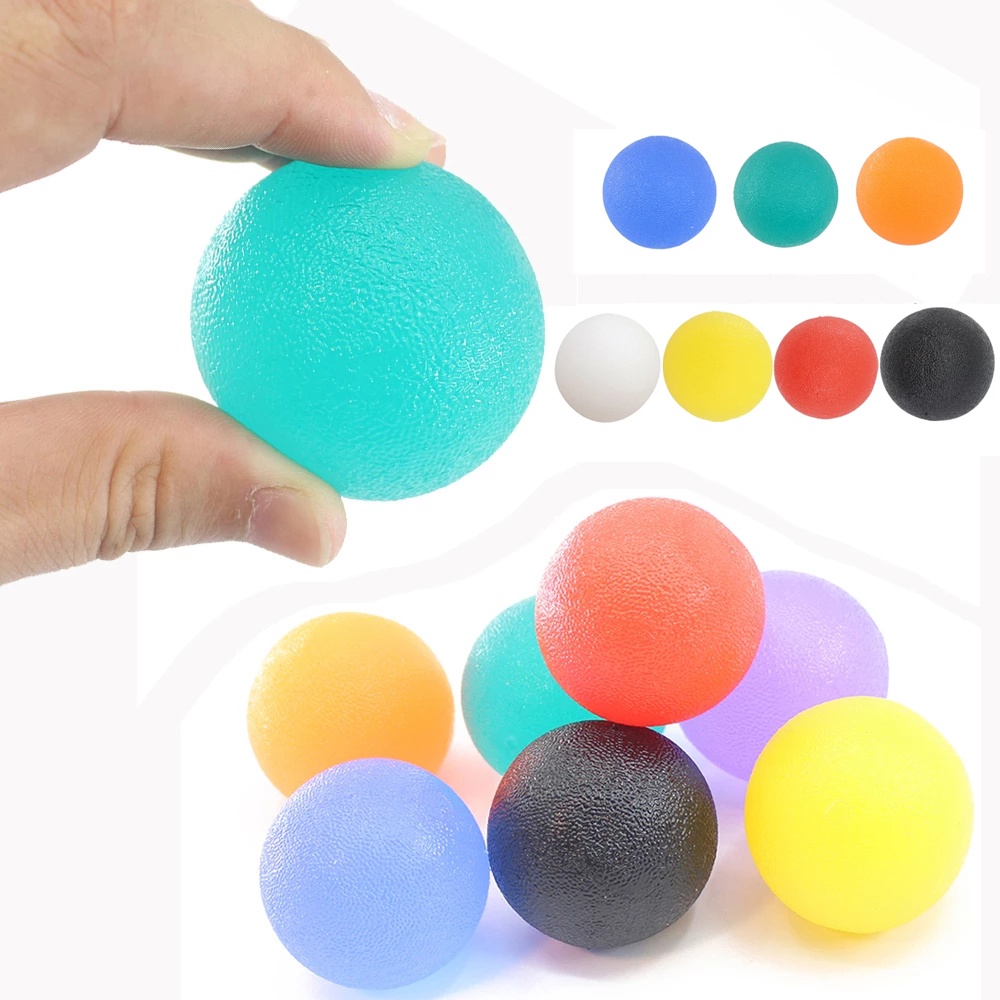 1 Bóng Silicone Cầm Tay Tập Cơ Bắp Giảm Căng Thẳng