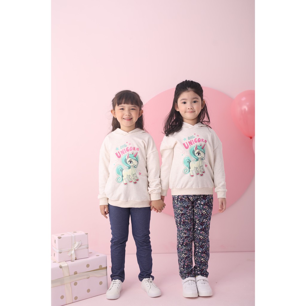 [LITTLE PINK] PAULA PANTS - Quần cotton ôm bé gái