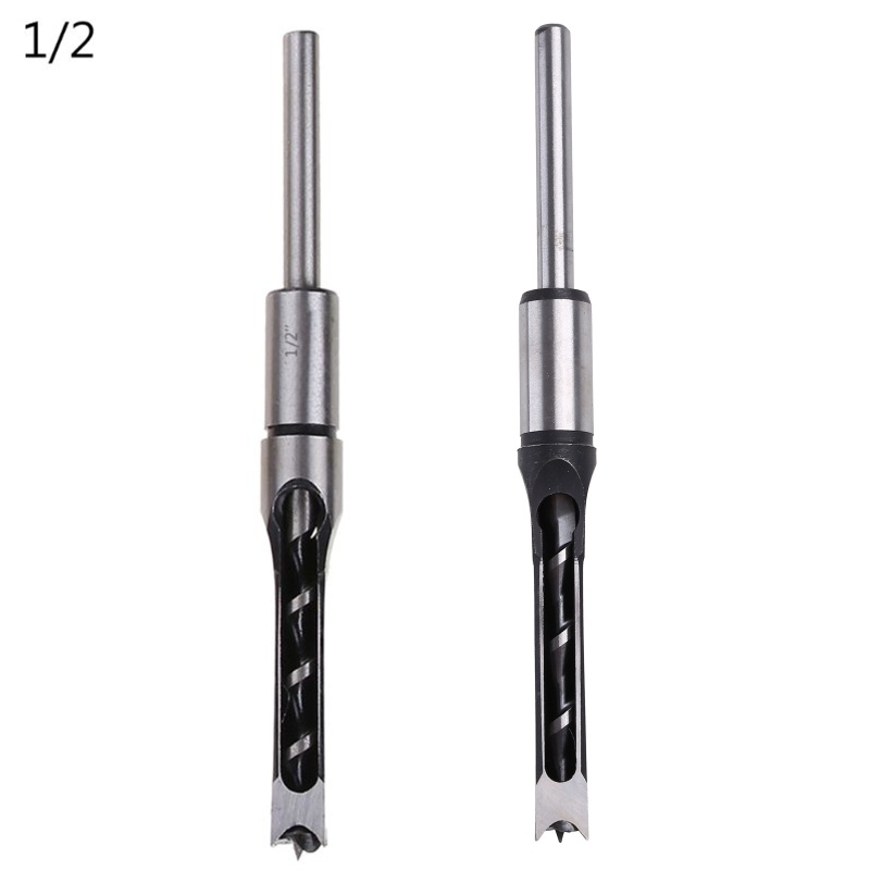 Mũi Khoan Lỗ Hình Vuông 3 / 8 &quot;1 / 2&quot; 3 / 8 &quot;5 / 16&quot; 1 / 4 &quot;HSS Dành Cho Làm Gỗ