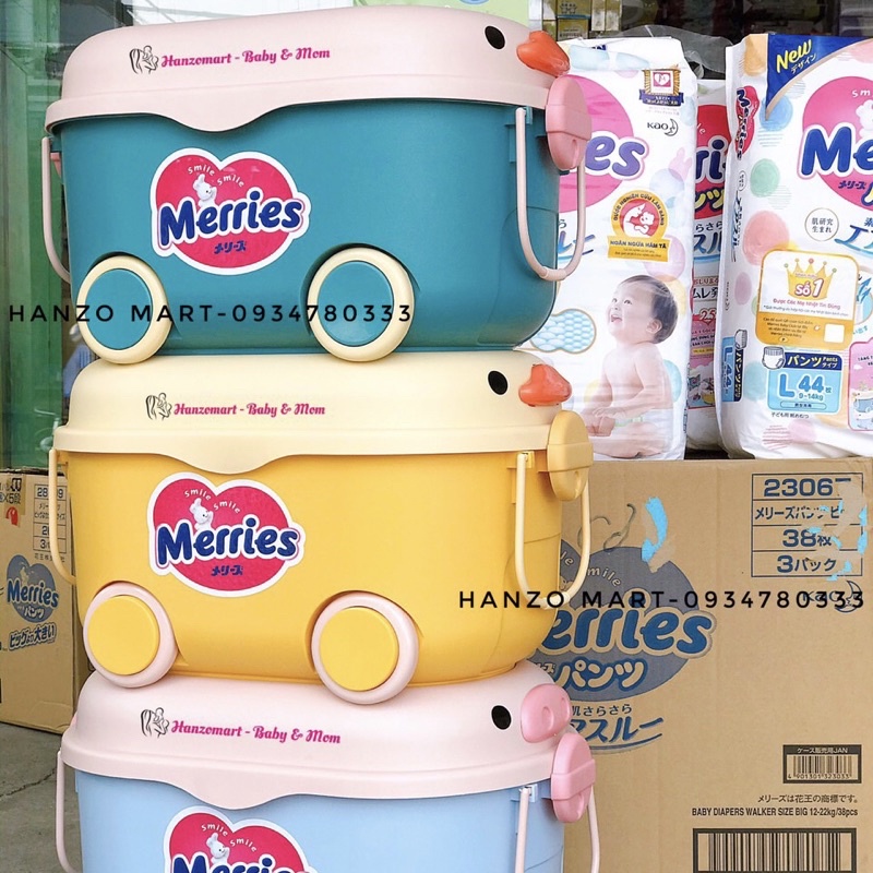 Bỉm Merries Dán/Quần Nội Địa Nhật Tiêu Chuẩn (Date Mới) NB90/ S82/ M64/ L54/ M58/ L44/ XL38/ XXL26