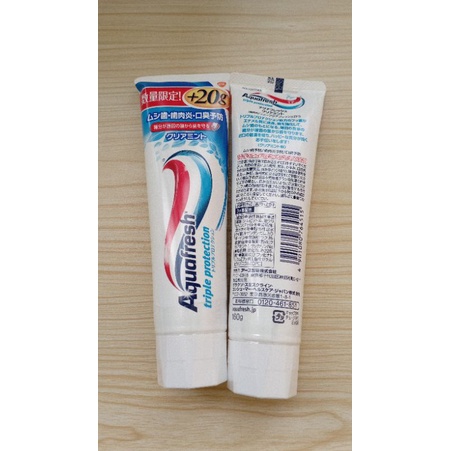Kem đánh răng Aquafresh Nhật tuýp 160G