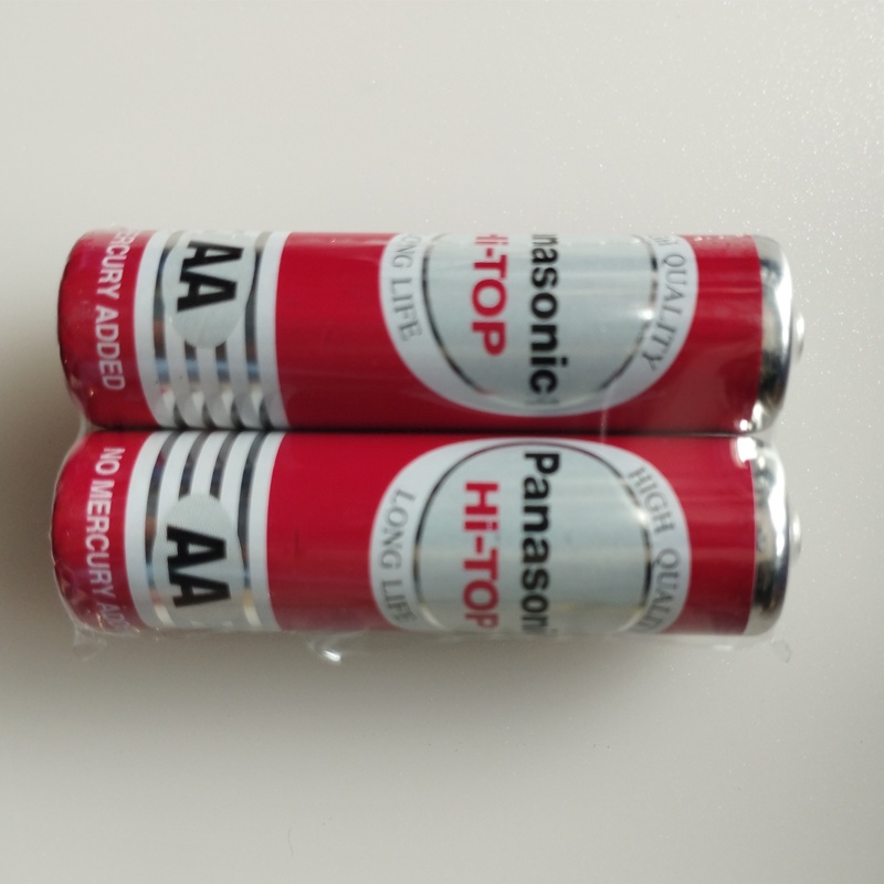 Pin AA Panasonic Đỏ - Dung lượng pin dùng lâu.