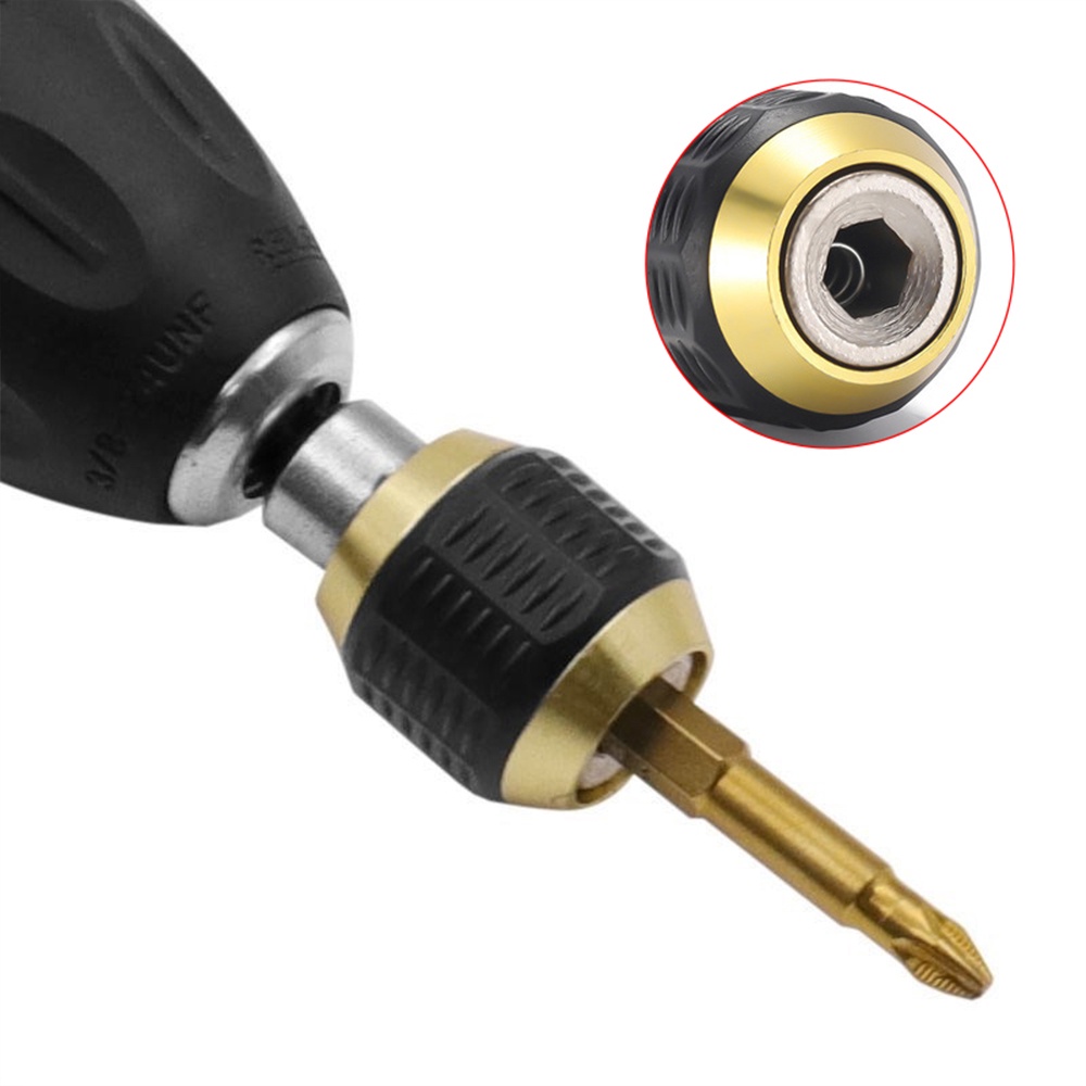 AIDEEPEN Giá đỡ mũi khoan từ tính 1 / 4 &quot;Driver 60mm chuyên dụng