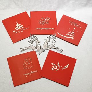Thiệp noel handmade cực đẹp 18k /cái