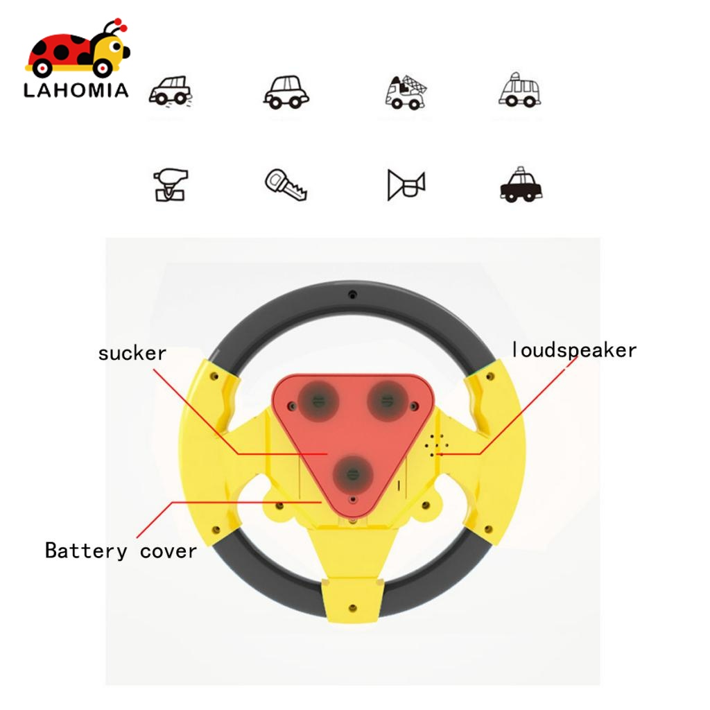 LAHOMIA Đồ chơi vô lăng xe hơi độc đáo cho bé