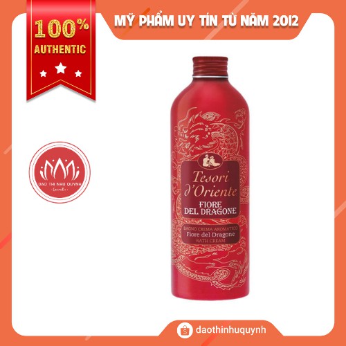 Sữa Tắm Nước Hoa Tesori D`Oriente Hammam Chai Nhôm 500ml