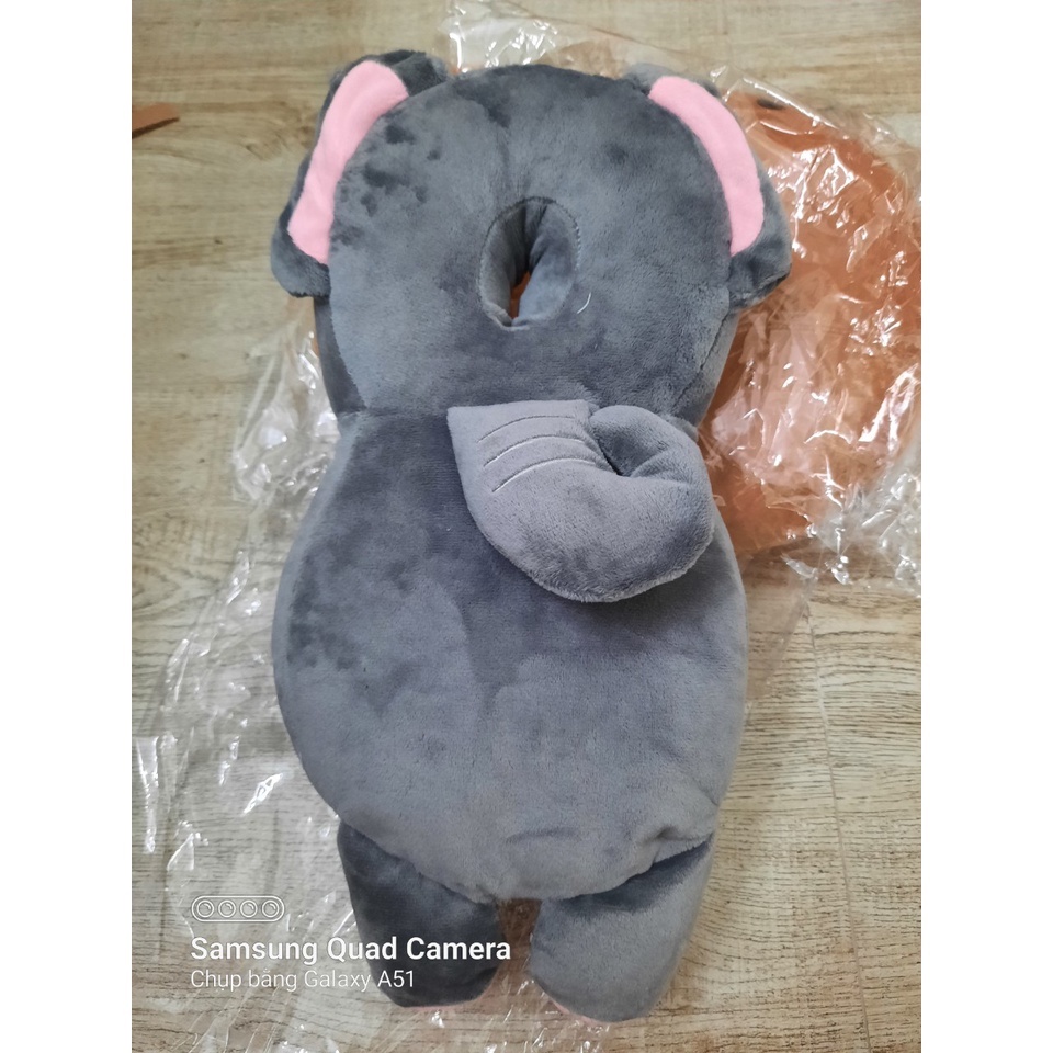 Gối đeo lưng đỡ cổ, đầu cho bé tập ngồi, tập đi