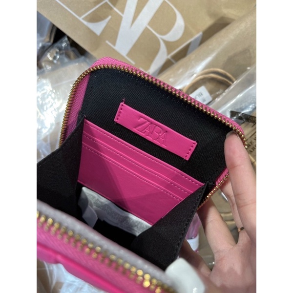 TÚI ZAR…A BEAD TRIM QUILTED CELL PHONE CASE