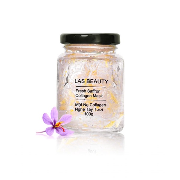 Mặt nạ las beauty mặt nạ ngủ nhụy hoa nghệ tây las beauty