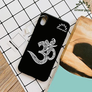Bao ốp lưng điện thoại Omkar họa tiết chữ Om, Mandala. tư thế Yoga cách điệu nam nữ độc đáo cá tính