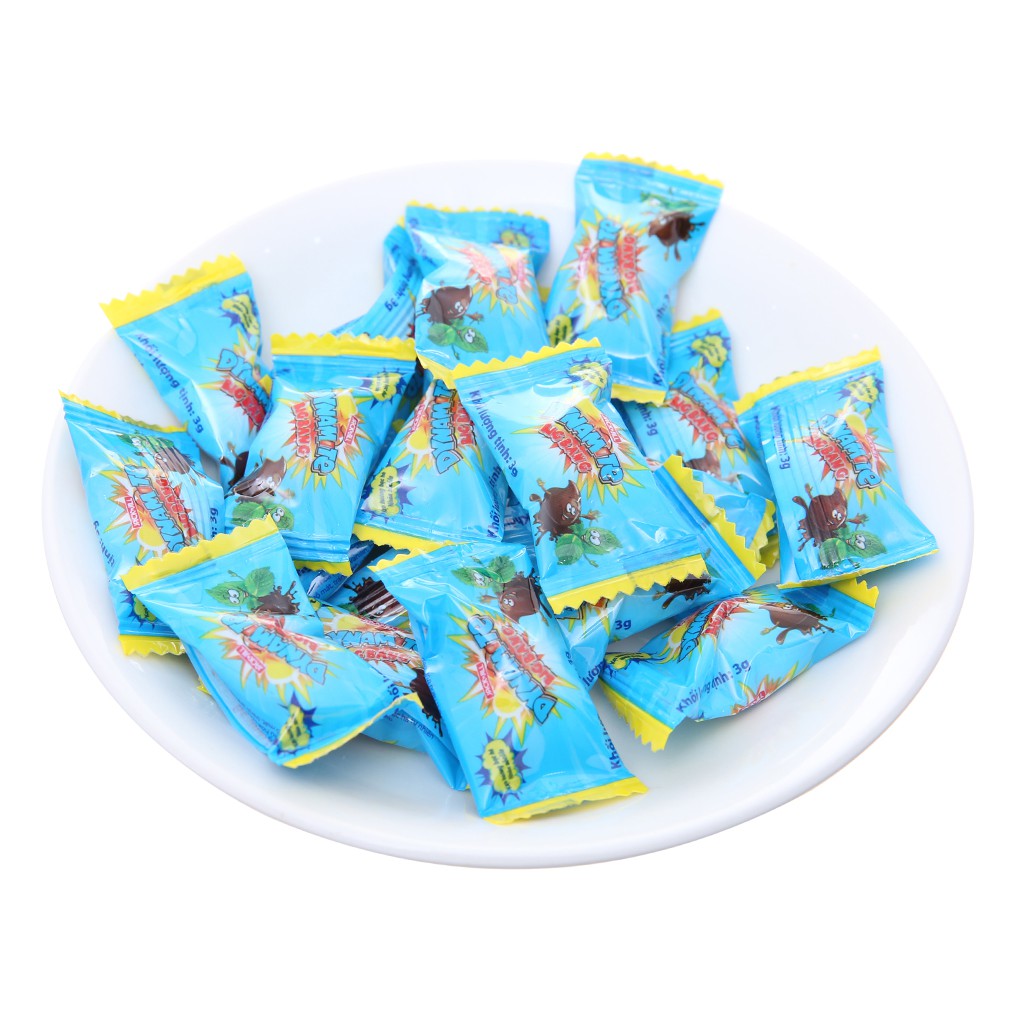 Kẹo ngậm hương Bạc hà nhân Sôcôla Dynamite Big Bang gói 330gr