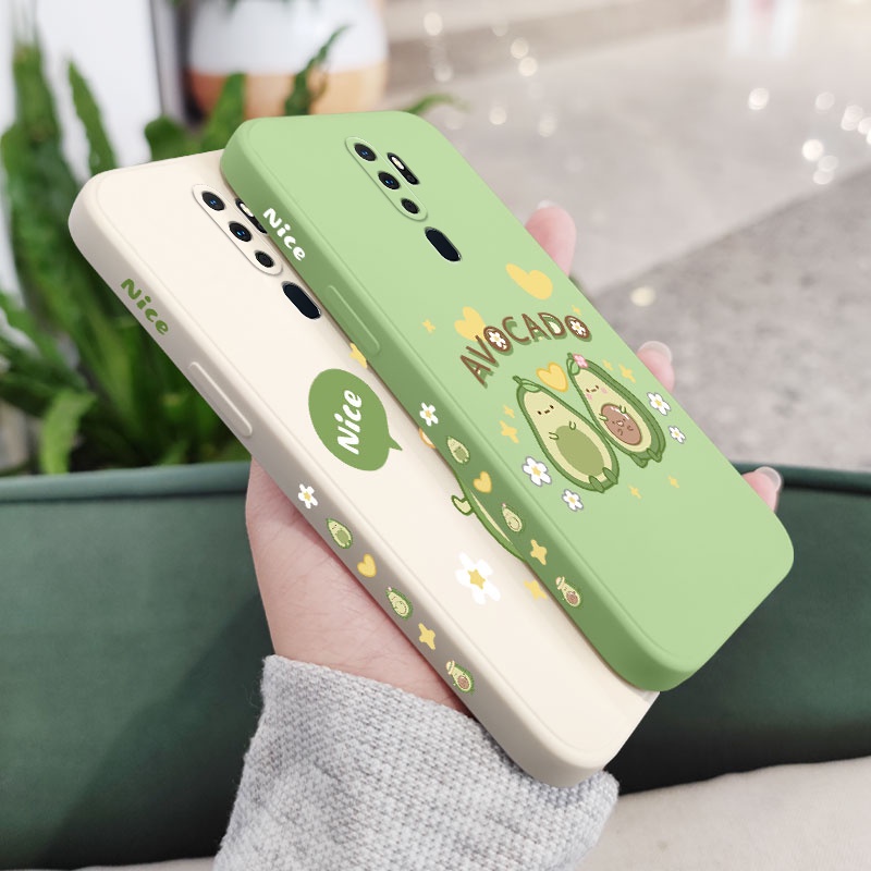 Ốp Điện Thoại Đu Đủ Dễ Thương Cho OPPO A9 A5 2020 A94 4G Thiết Kế Sáng Tạo