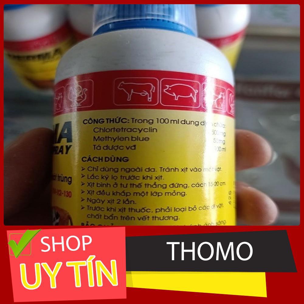 thuốc xịt sát trùng vết thương - 1 chai  100 ml [ THUỐC GÀ ĐÁ NAM NGUYỄN ]