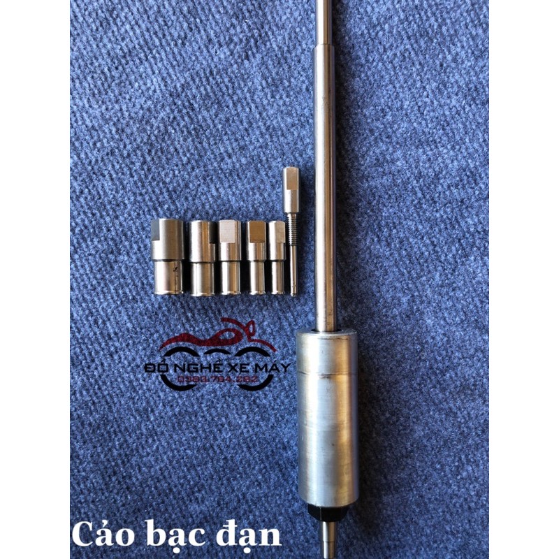 Cảo giật bạc đạn xe máy 6 đầu 100% Inox
